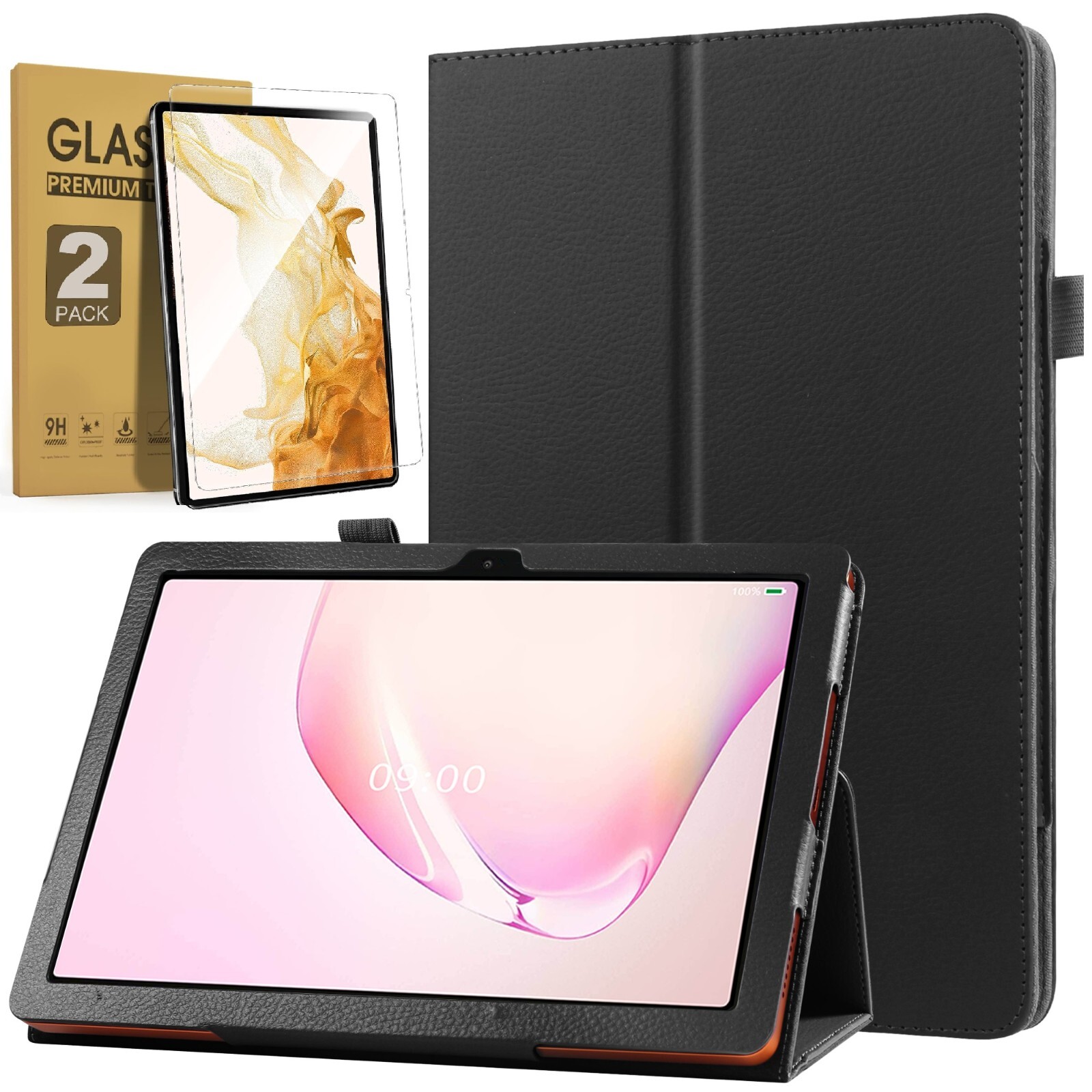 For YQSAVIOR YQCP20 Tablet Case 10 inch/10.1 inch Cover / Glass Screen Protector