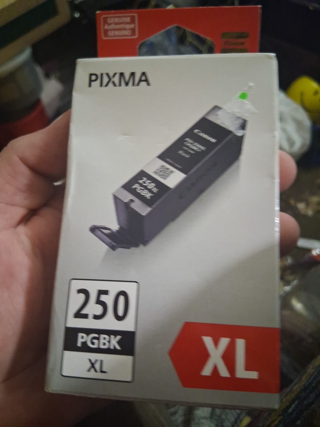 Genuine Canon Pixma 250 XL Black Ink Cartridge New