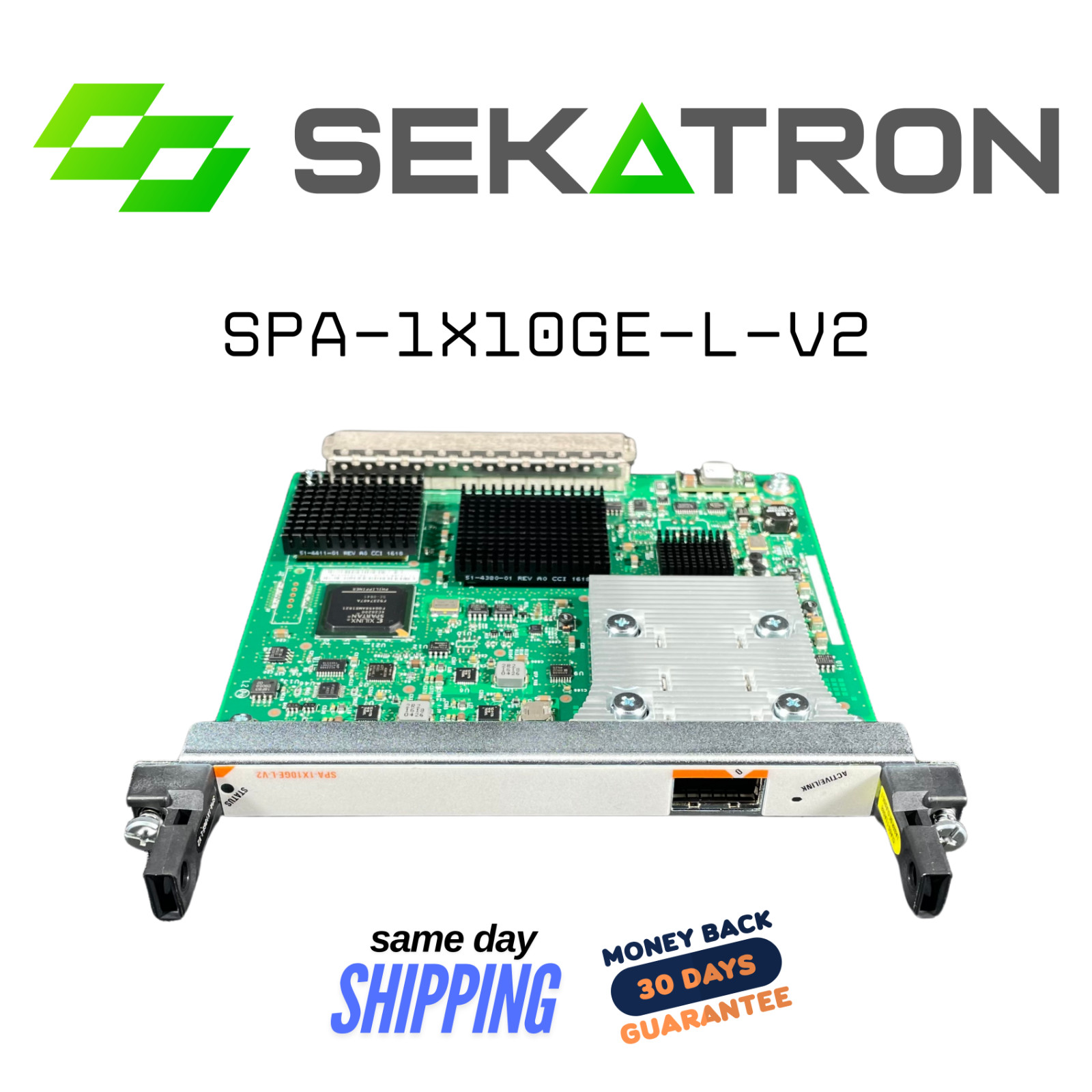 ♻️ Cisco SPA-1X10GE-L-V2 1-Port 10G Ethernet Shared Port Adapter – ⚡Fast Ship