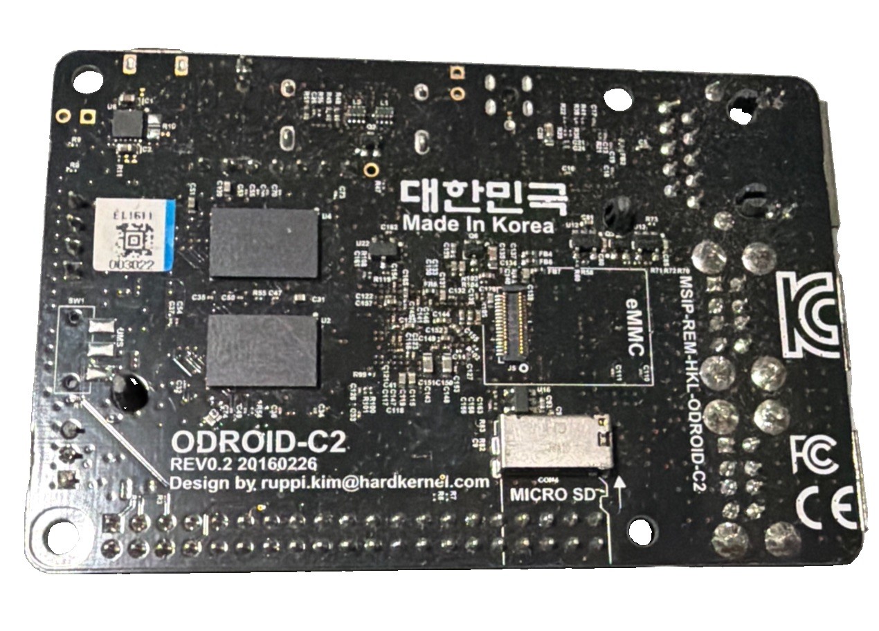 Hardkernel ODROID-C2 Quad-Core 2GB (SBC) Single Board Computer Tested Working