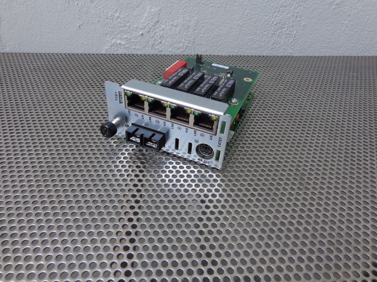 Transition Networks C4TEF1014-100 Point System T1/E1 to Fiber Converter C4TEF