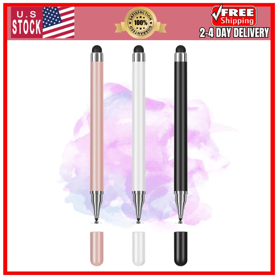 3PCS Tablets Stylus Pen for All Touchscreen Devices with Precision Disc Tip