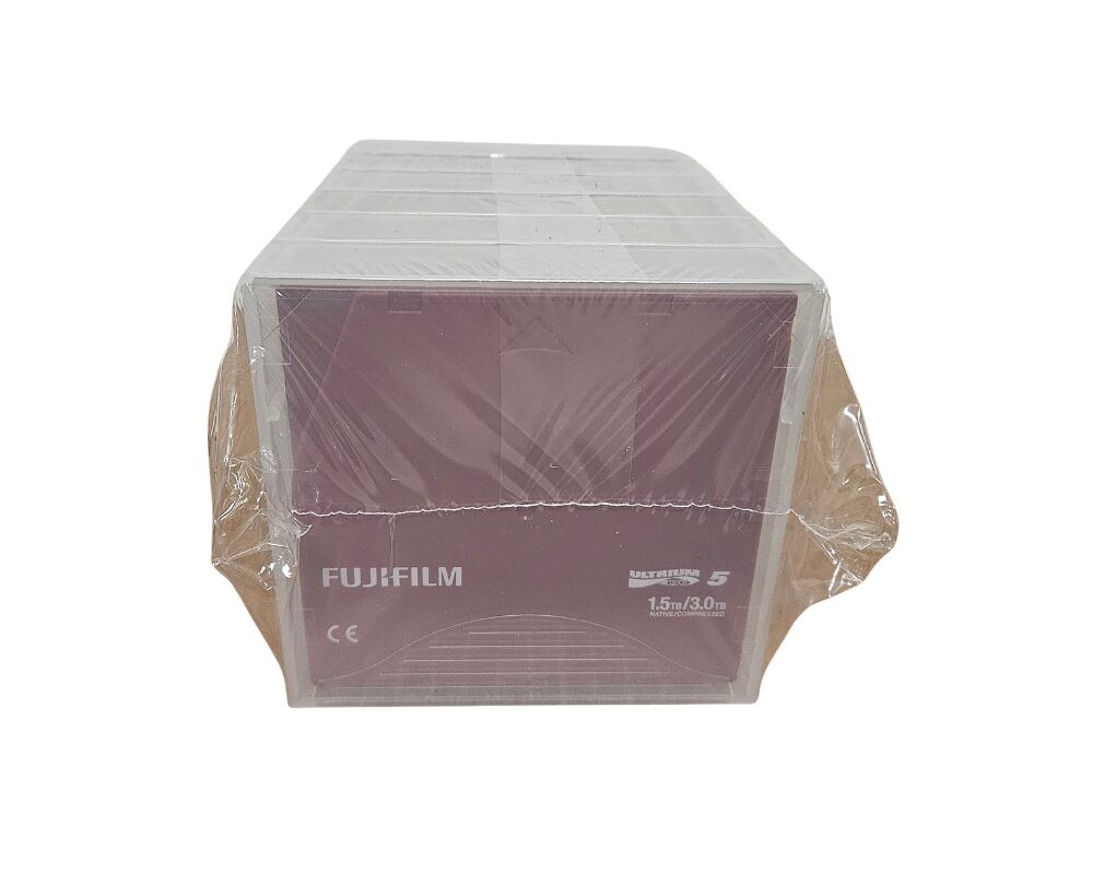 5pk Fujifilm 1.5TB 3.0TB Native/Compressed LTO Ultrium 5 Data Cartridge LTO