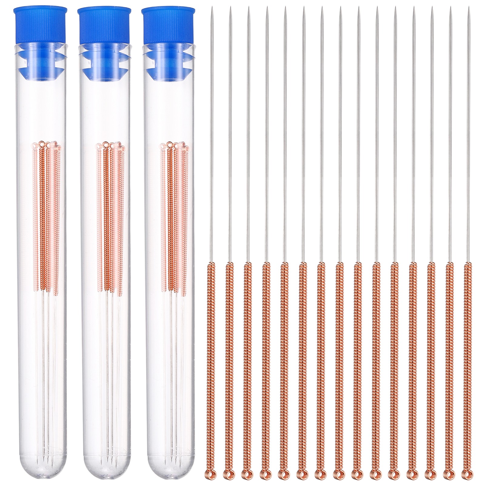 15Pcs 3D Printer Nozzle Cleaning Needles 0.5mm Gold