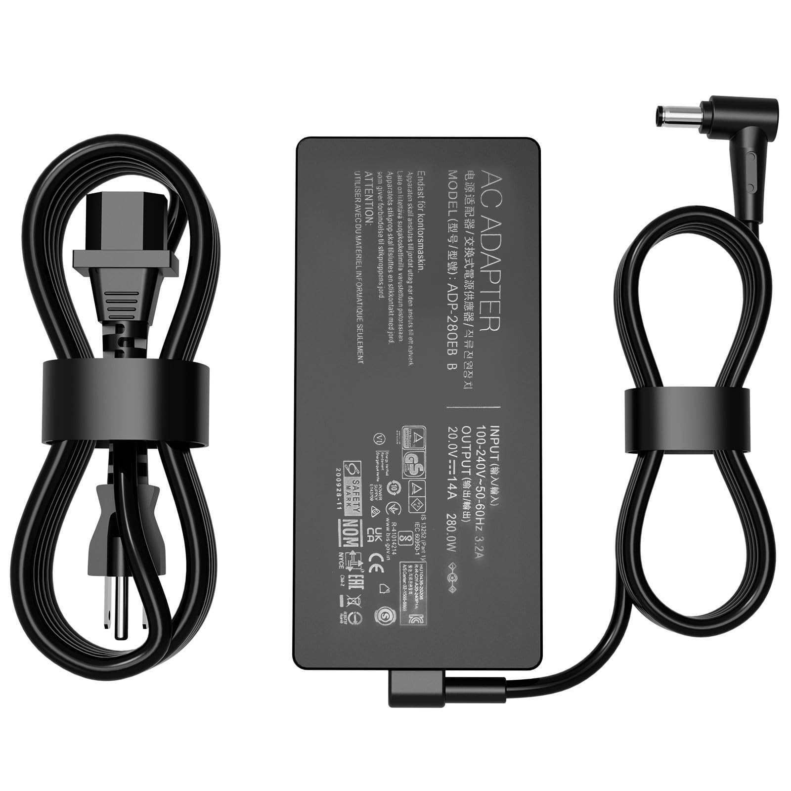 280W 14A 20V ADP-280EB B AC Charger for Asus ROG Strix G15 G17 G513R G513Q G713R