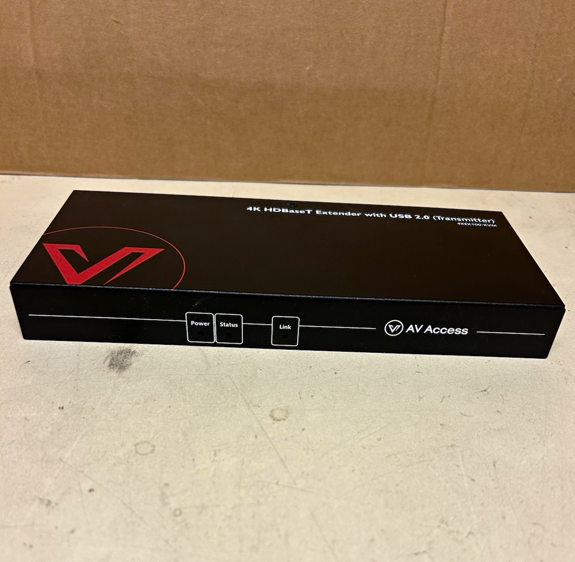 AV Access 4K HDBaseT HDMI Extender Powered USB 2.0 RJ-45 4KEX50-KVM