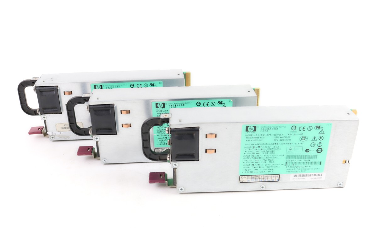 Lot of 3 - HP DPS-1200FB-A 1200W Server PSU | 1yr Warranty, Fast Ship