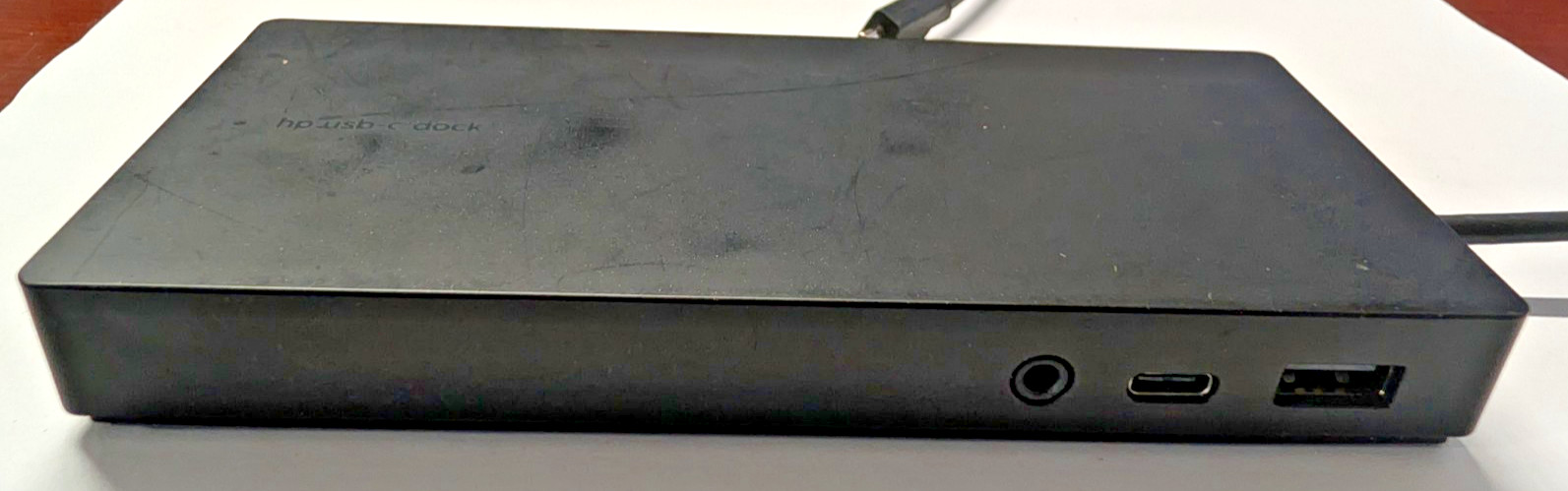 HP Elite USB-C Docking Station Model TPA-B01 w/ HP  65W Adapter