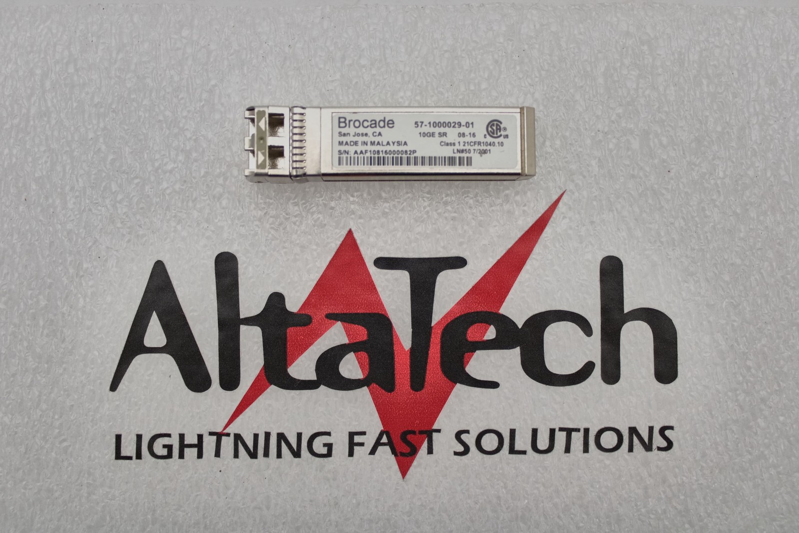 Brocade 57-1000029-01 10GE SR SFP Transceiver