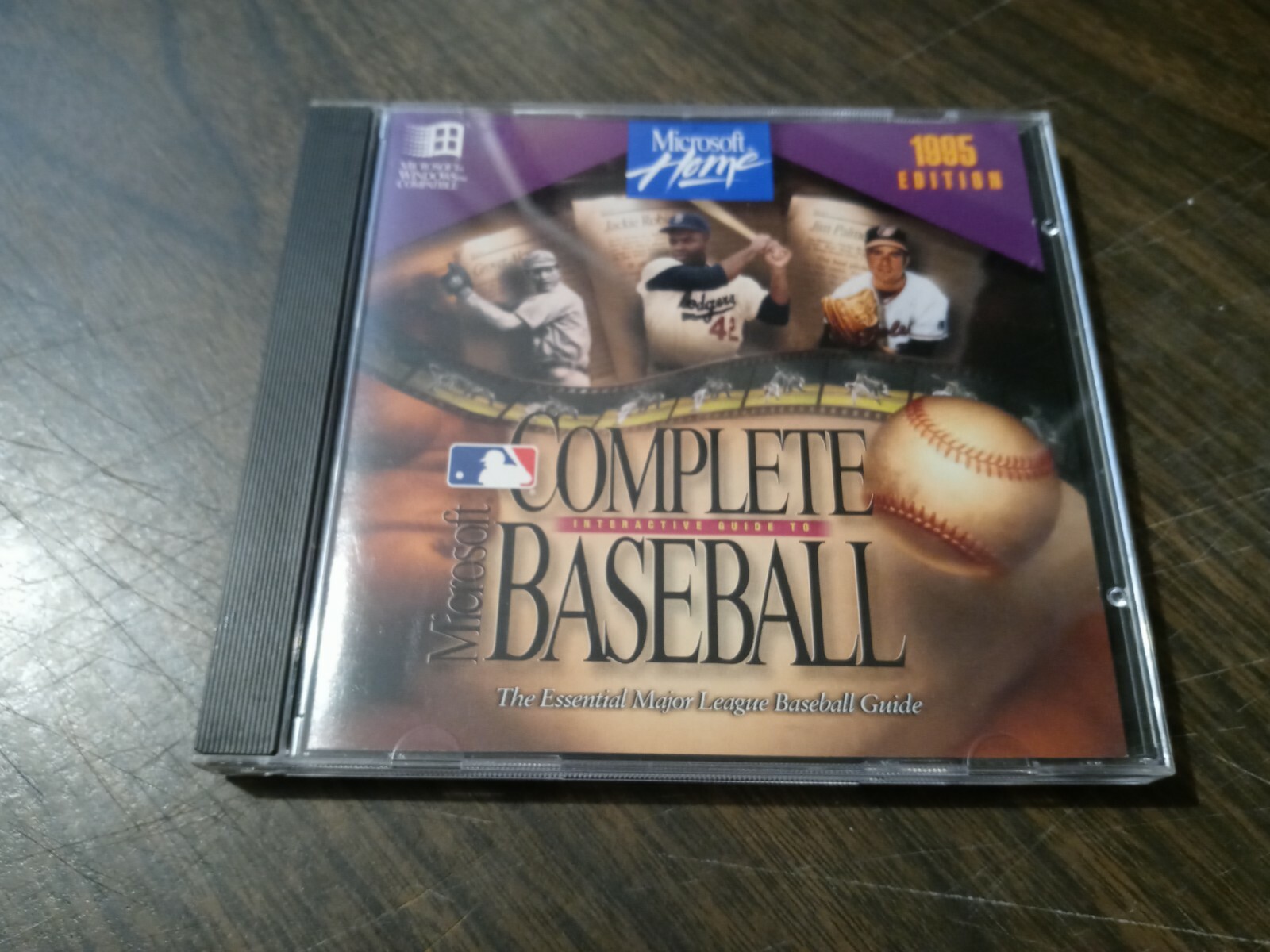 Microsoft Complete Interactive Guide to Baseball (1995, CD-ROM, Microsoft)