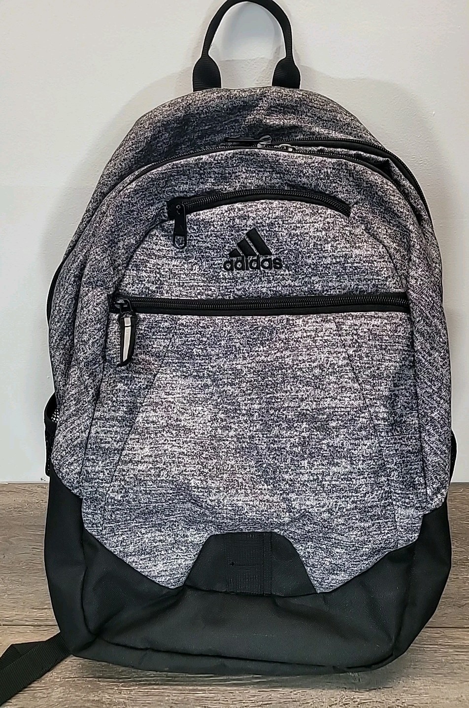 Adidas Gray Foundation V Backpack V2511 Gray And Black