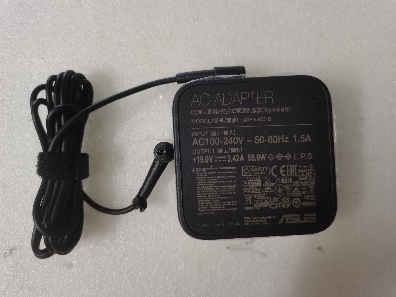 For ASUS ExpertCenter PN43 19V 3.42A ADP-65GD B 5.5mm 65W AC Adapter 100%Genuine