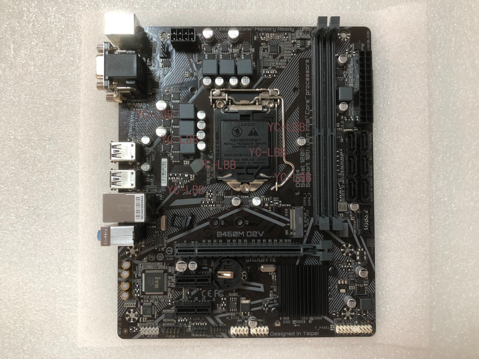 Gigabyte B460M D2V LGA 1200 DDR4 Micro ATX VGA DVI Intel B460 SATA3 10TH Tested