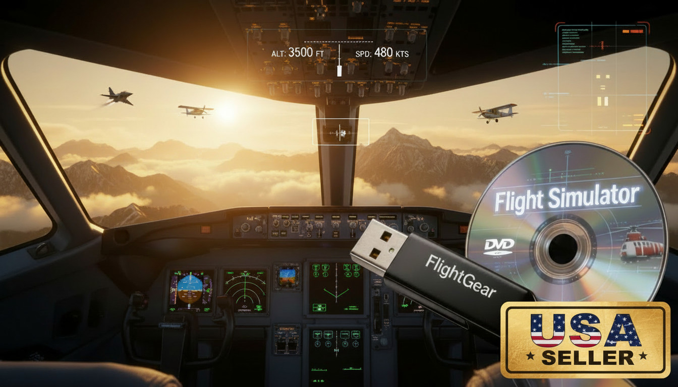 Flight Simulator Software for PC & Mac | Aircraft, Weather & Global Flying