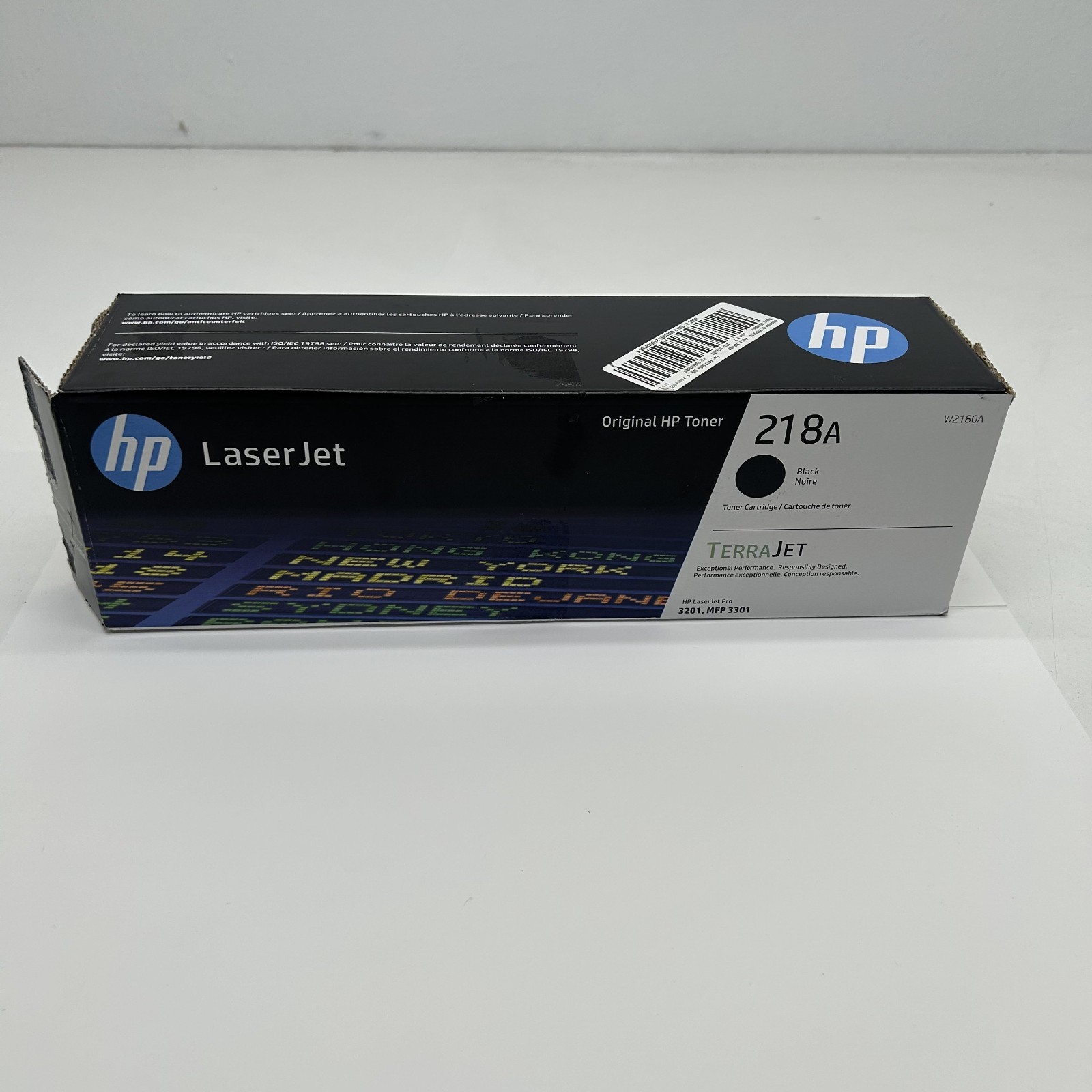 HP 218A Black Toner Cartridge | Works with Color Laserjet Pro - OPEN BOX**