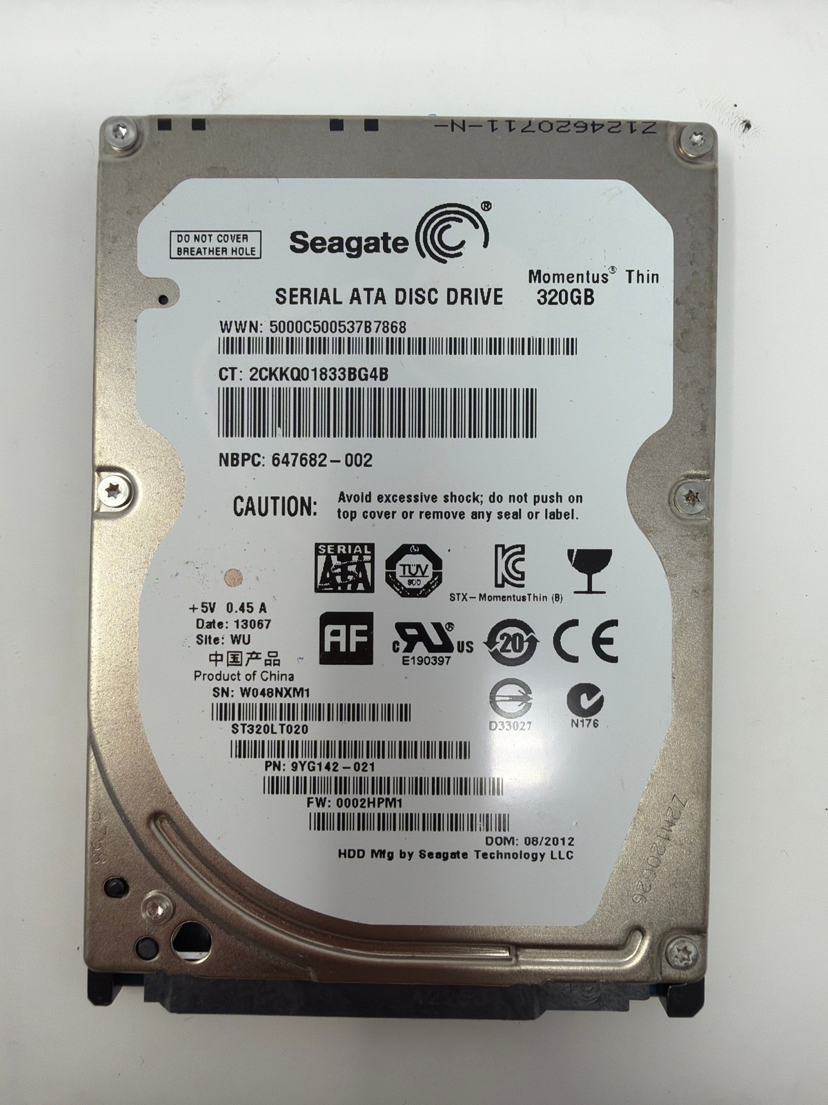 Seagate ST320LT020 320GB SATA Grade B