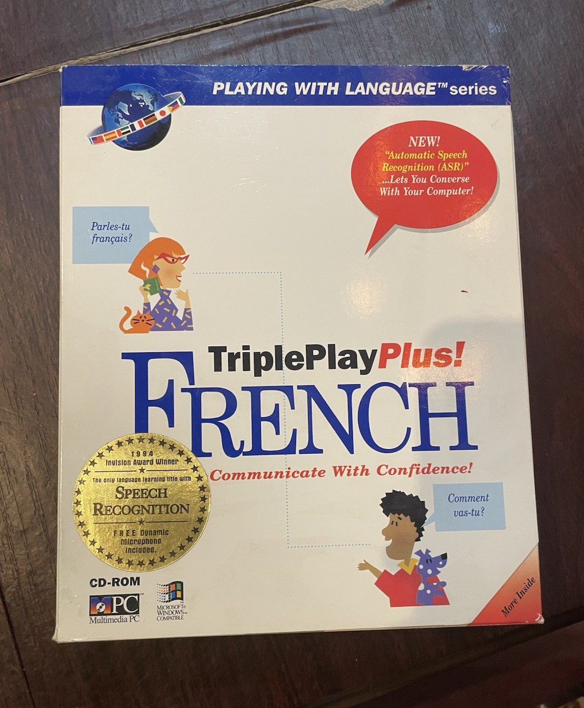 Syracuse Language Systems TriplePlayPlus French CD-ROM Windows/MS-DOS