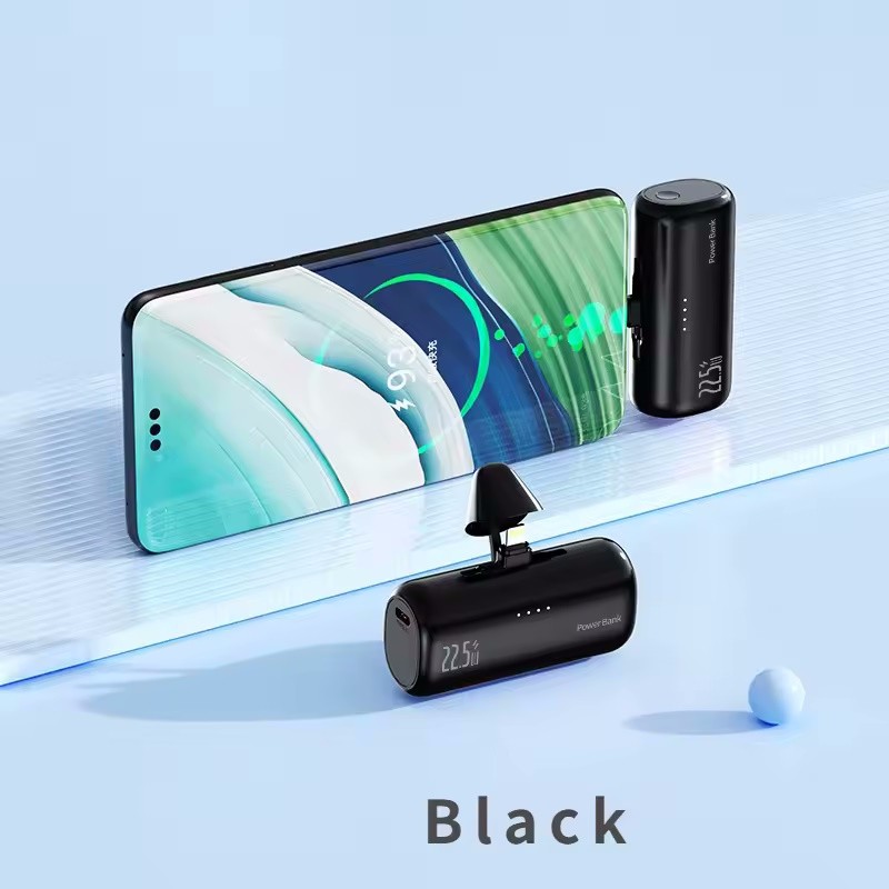For Android Samsung iPhone 5000mAh Portable Charger Mini Power Bank Battery Pack