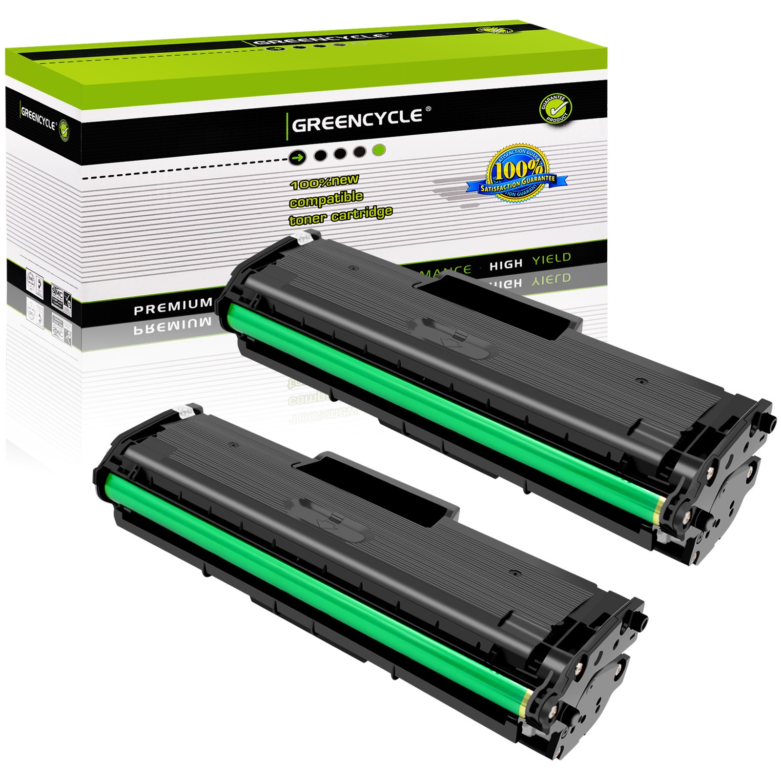 2PK MLT-D111S D111S Toner Cartridge Fits For Samsung Xpress SL-M2022W SL-M2070W