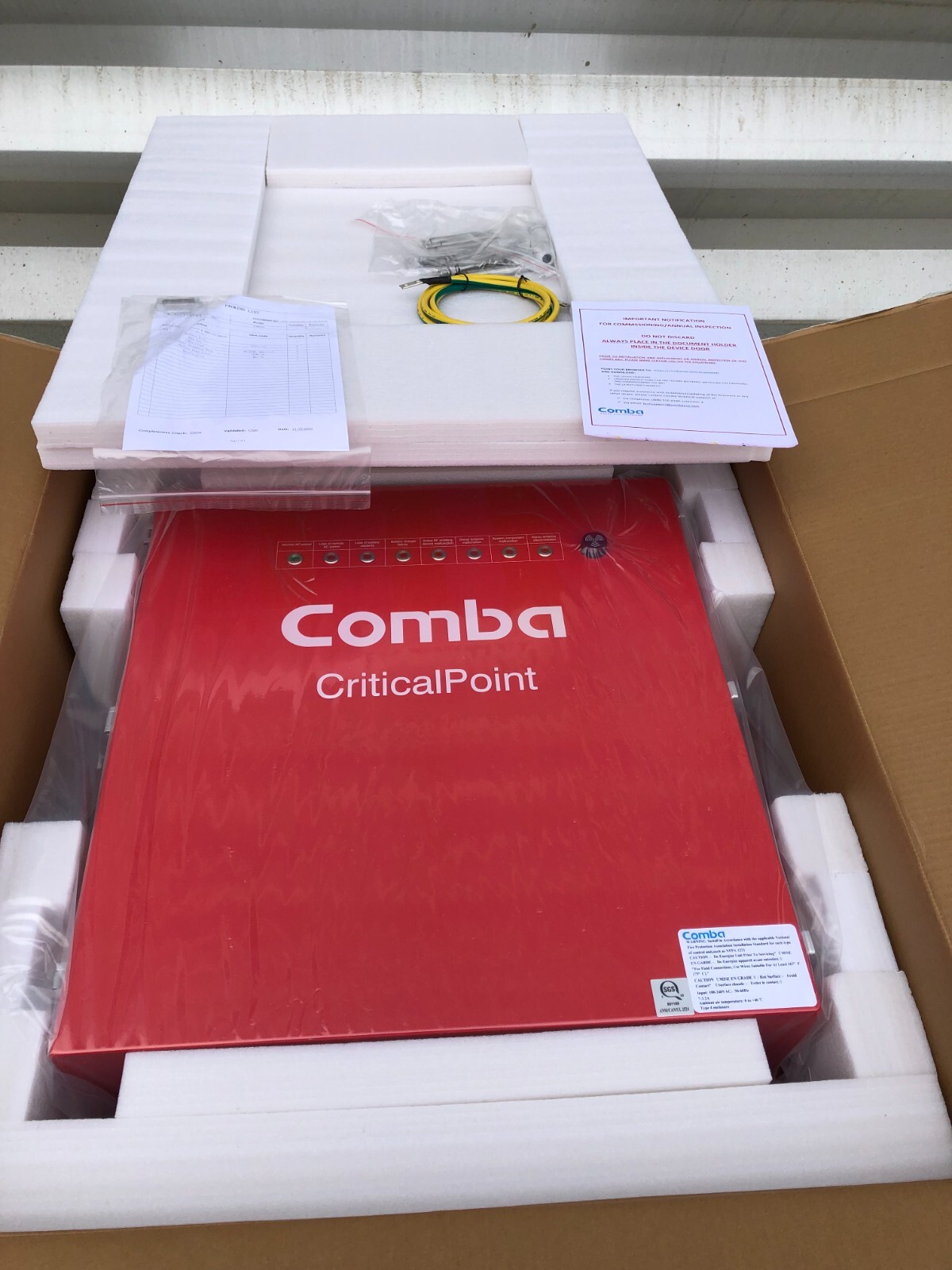 Comba Telecom Network System Critical Point Battery Backup Unit V2 CPBBUV2 New