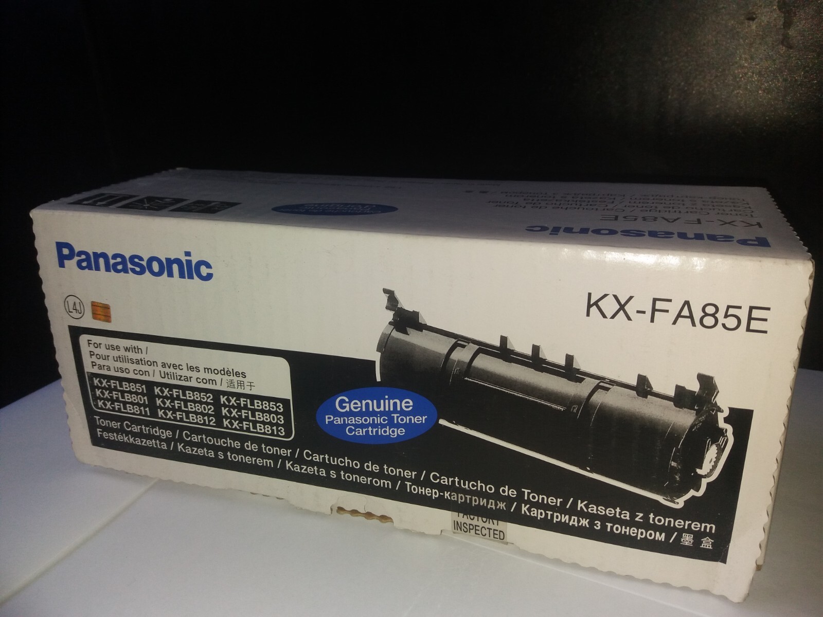 Panasonic KX-FA85E  Genuine Toner Cartridge