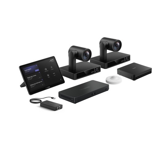 Yealink MVCS90-C5U-004 Teams Room Kit, MCore 4, MTouch Plus, Dual UVC86 Camer...