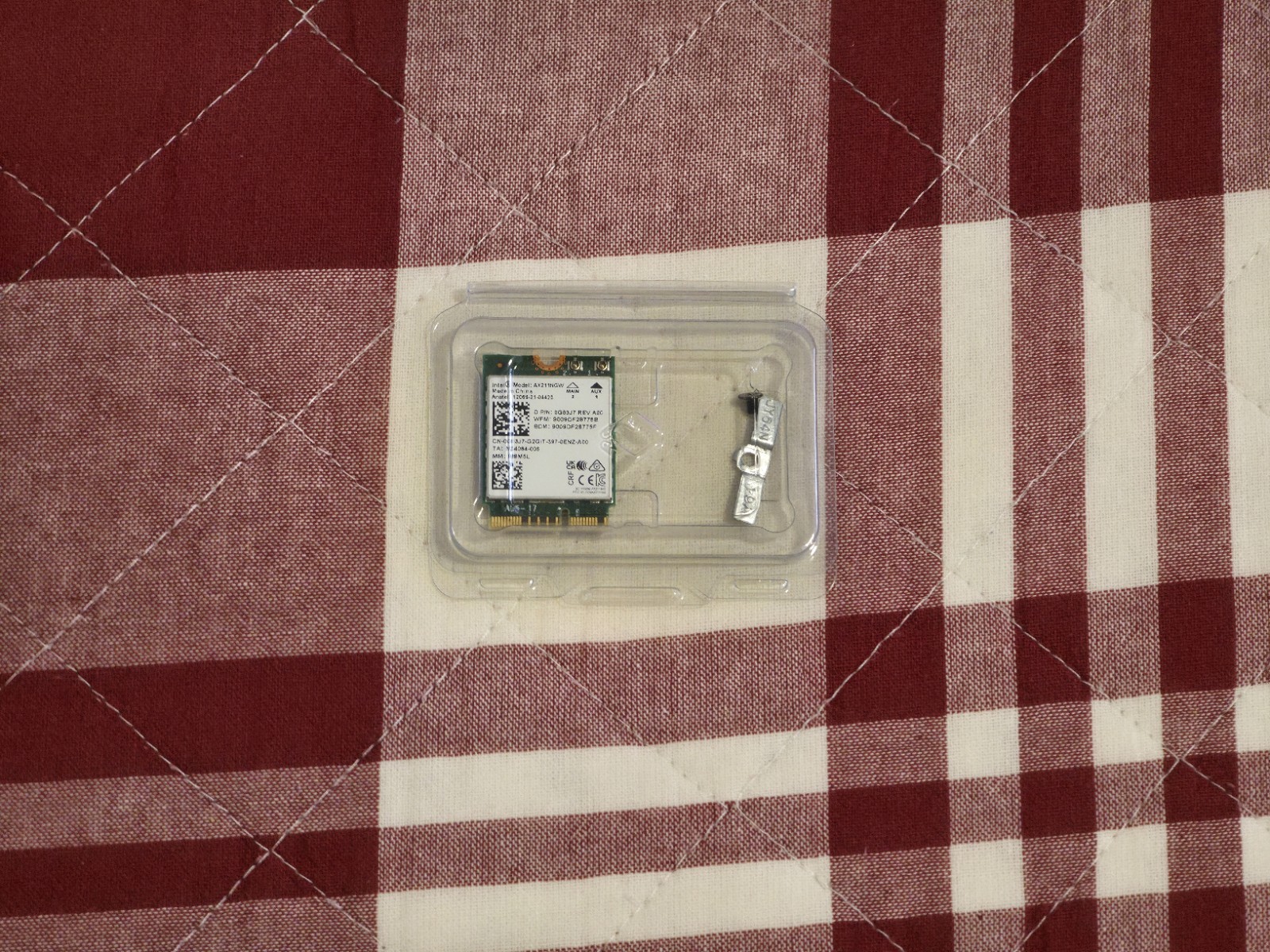 ✳Genuine Intel AX211NGW WiFi 6E Key E M.2 Tri Band Bluetooth 5.3 Card Adapter