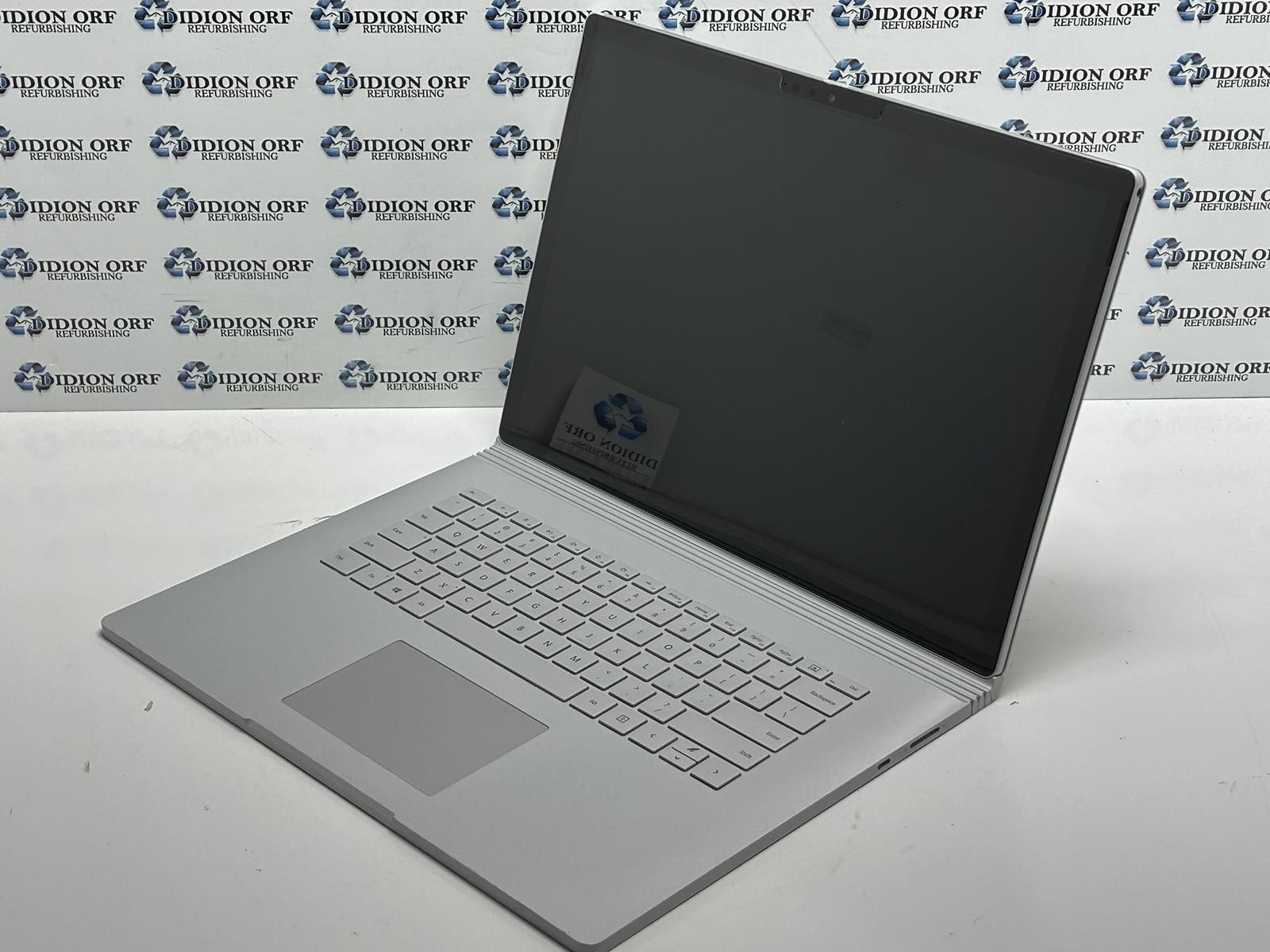 MICROSOFT SURFACE BOOK 2 i7 8650U 1.90GHz 16 GB RAM 256 GB HDD  NO OS SKU 27765