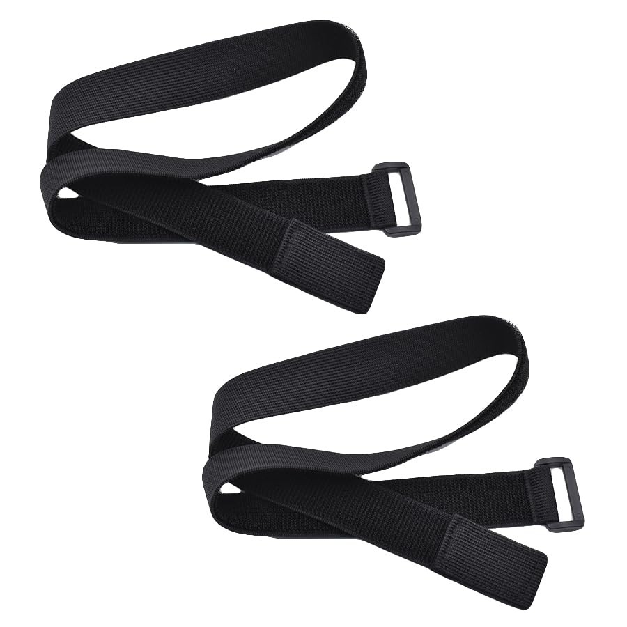 ThtRht 2 Pack Projector Stand Straps Tie Down Strap Holder Black