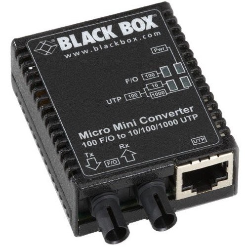 Black Box Micro Mini LMC401A Transcevier Media Converter