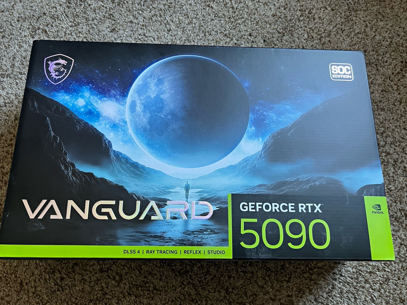 MSI GeForce RTX 5090 SUPRIM SOC 32GB GDDR7 Ray Tracing DLSS 4 HDMI