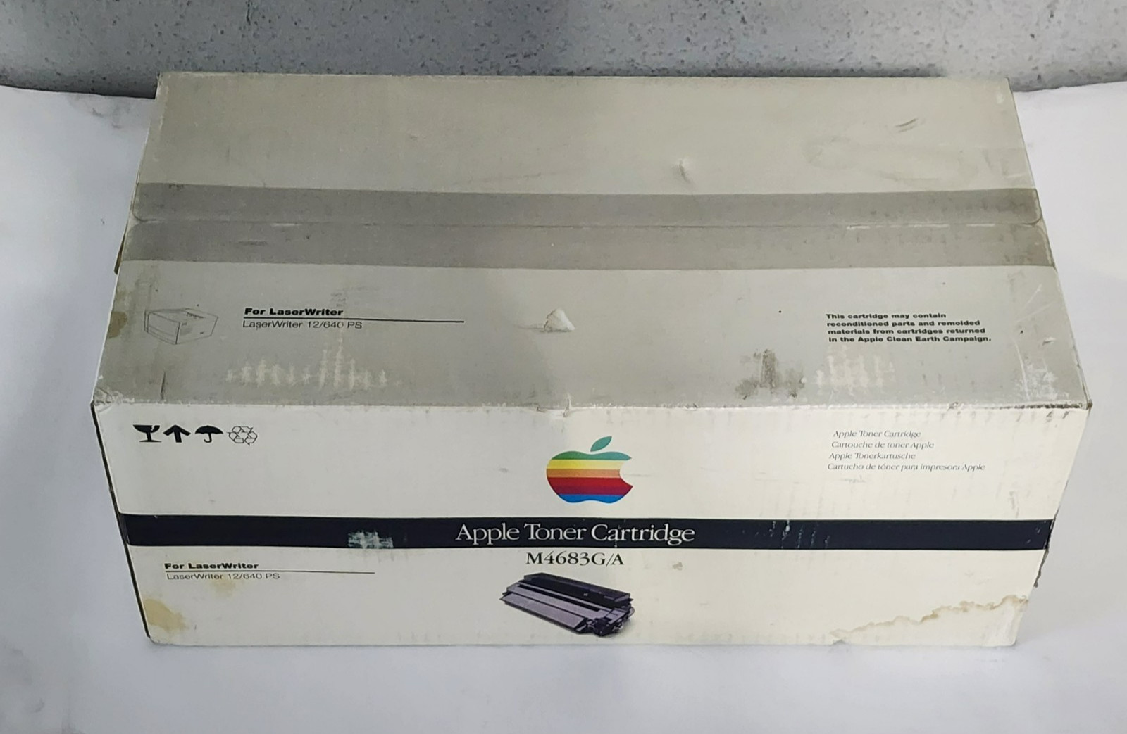 Apple M4683G/A Black Toner Cartridge Apple LW12640 PS/Plus Genuine Sealed New