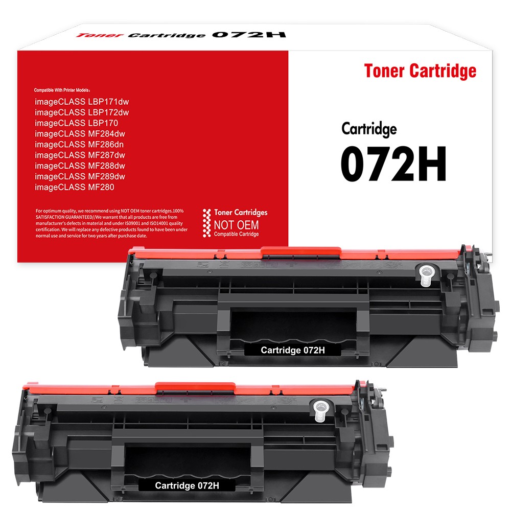 2PK CRG072H Toner Cartridge Compatible Canon CRG072 MF280 MF284dw MF287dw LBP170