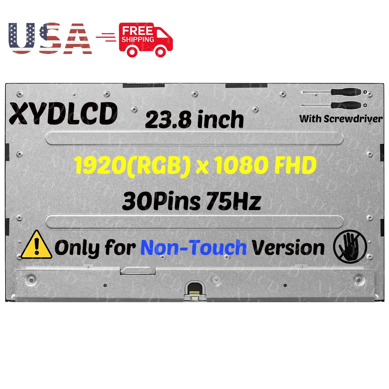 23.8" for HP 24-CR2021NB 24-CR2022NB All-in-One LCD Non-Touch Screen Replacement