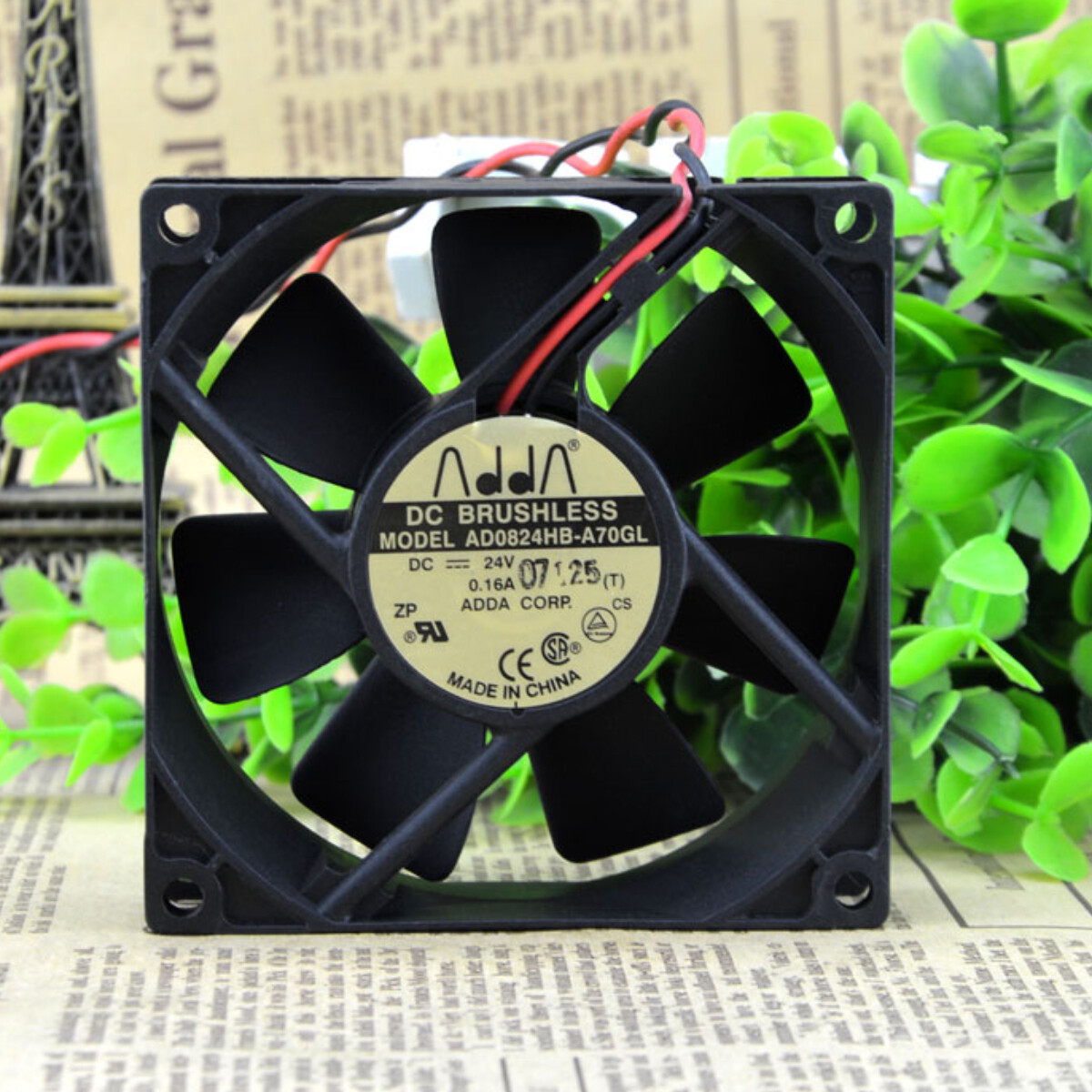 ADDA  AD0824HB-A70GL 8025 24V 8cm Inverter Industrial Cooling Fan