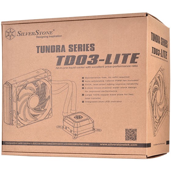 Silverstone TD03-LITE 120mm AIO 844761012052