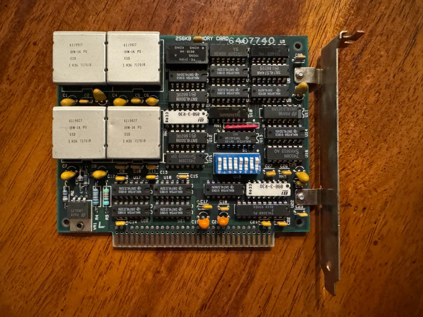 IBM 256KB Short Memory Expansion Card FRU 6407740 PN 1501209