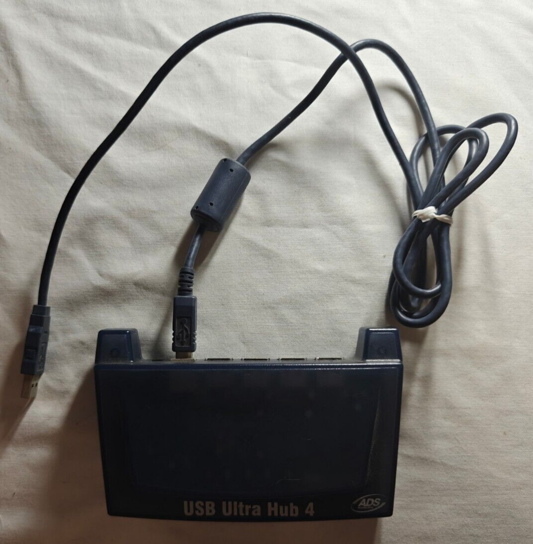ADS Tech USBH-604 USB Ultra Hub 4- no power supply
