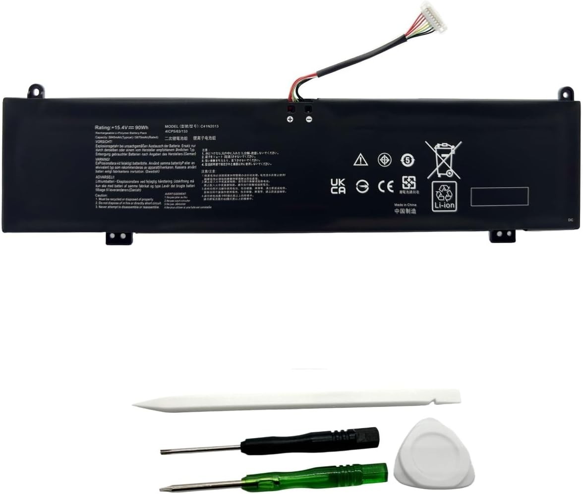 C41N2013 C41N2013 1 Battery Replacement for Asus TUF Gaming A15 FA507 A17 FA707