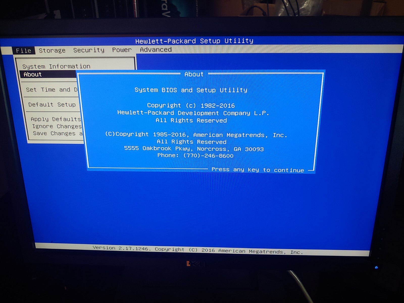Dell E2210f LCD Monitor **Please Red Description**