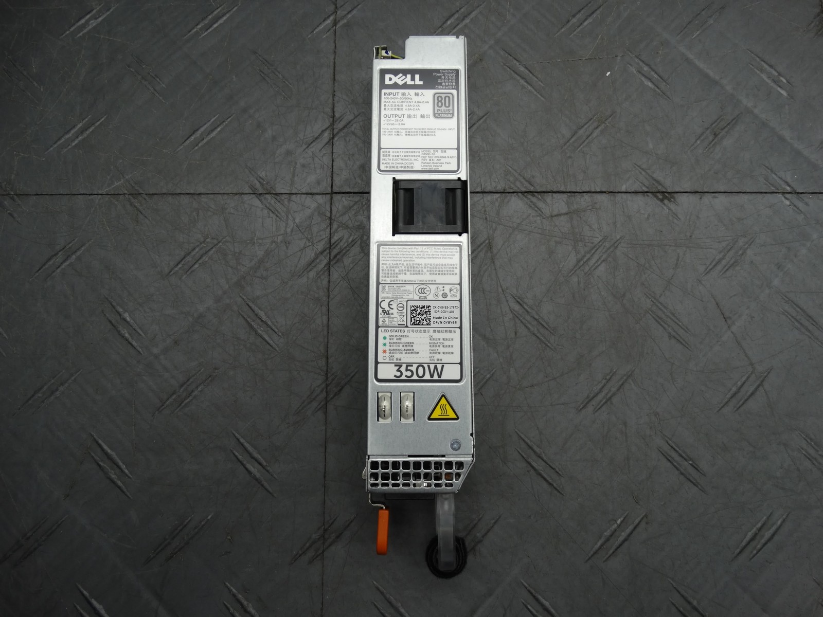 Dell D350E-S1 350 Watt Power Supply for Dell PowerEdge