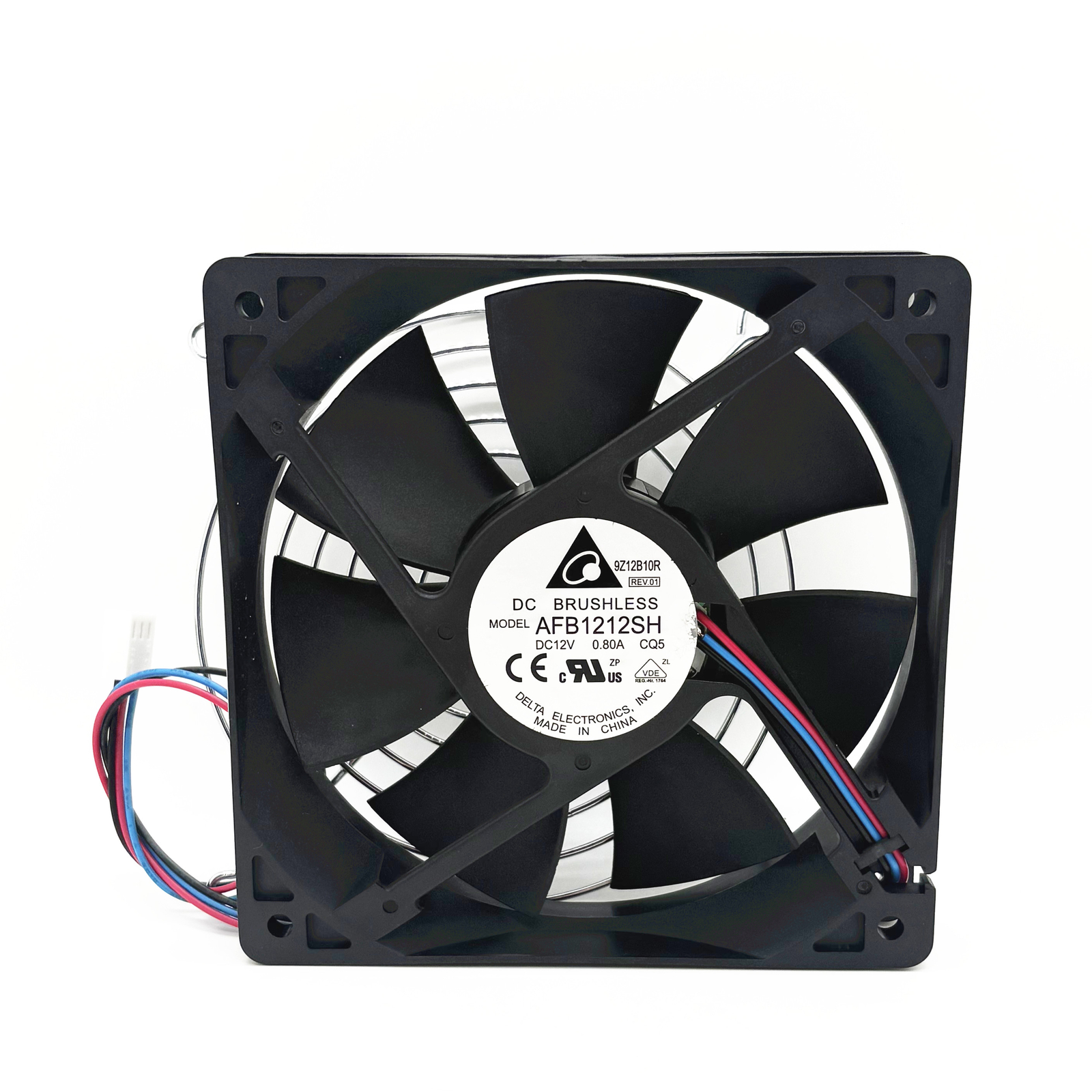 1pcs Delta AFB1212SH 12V 0.80A 12025 12CM Double Ball 3P Chassis Fan