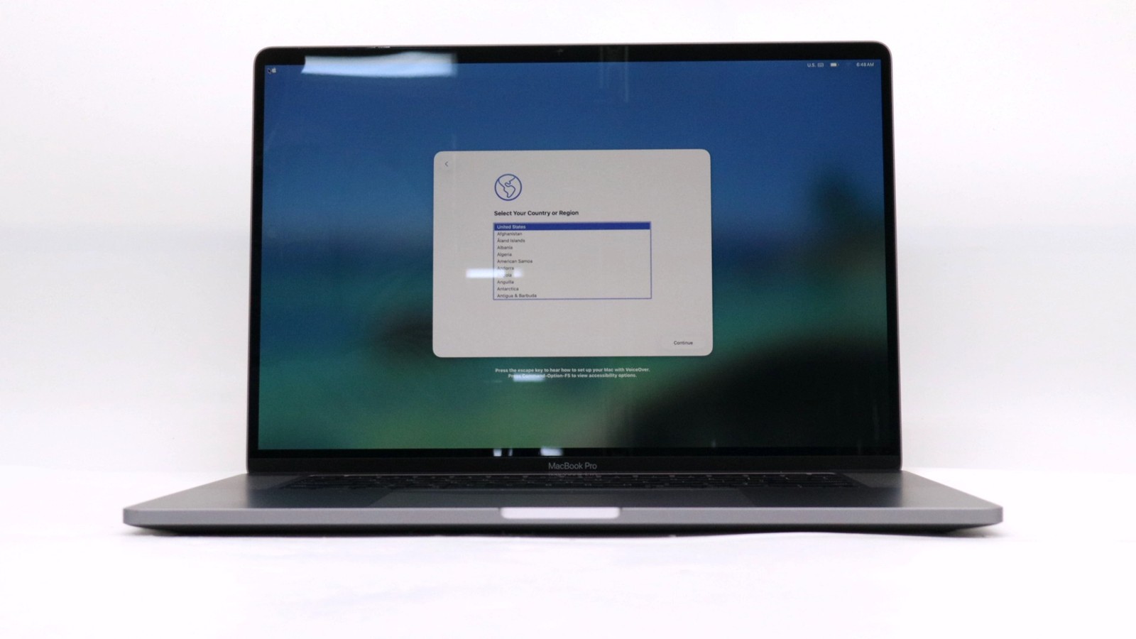 Apple Macbook Pro 16" i7-9750h 16GB 512GB KEYBOARD ISSUE