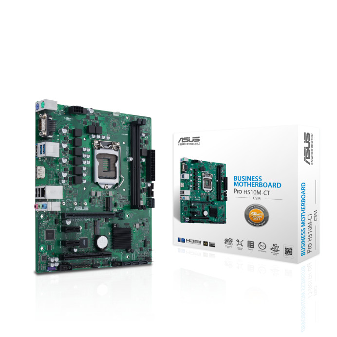 New ASUS mATX Motherboard Intel 10th & 11th Gen LGA 1200 DDR4 Pro-H510M-CT
