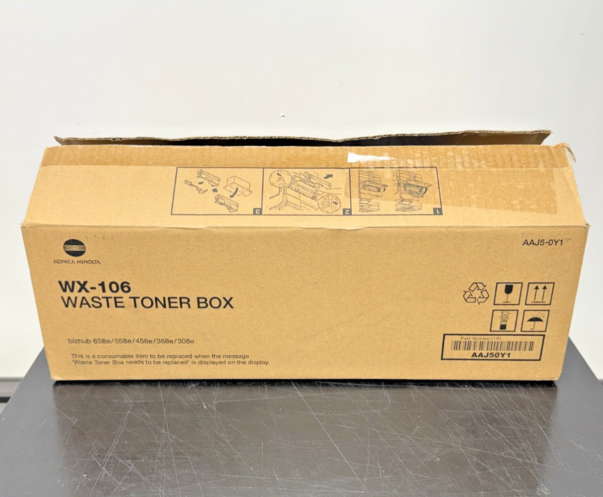 Konica Minolta AAJ50Y1 WX106 Waste Toner Box