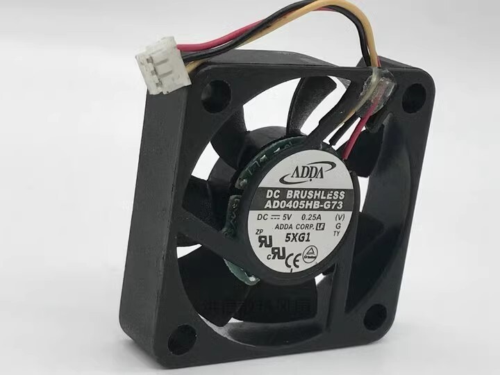 ADDA 4010 AD0405HB-G73 DC5V 0.25A 40*10MM 3-Pin Cooling Fan