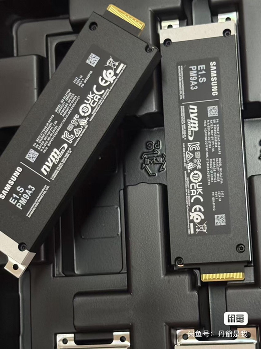  Samsung PM9A3 1.92TB E1.S NVME PCIE4.0 SSD MZOL21T9HCJR MZ-OL21T9A
