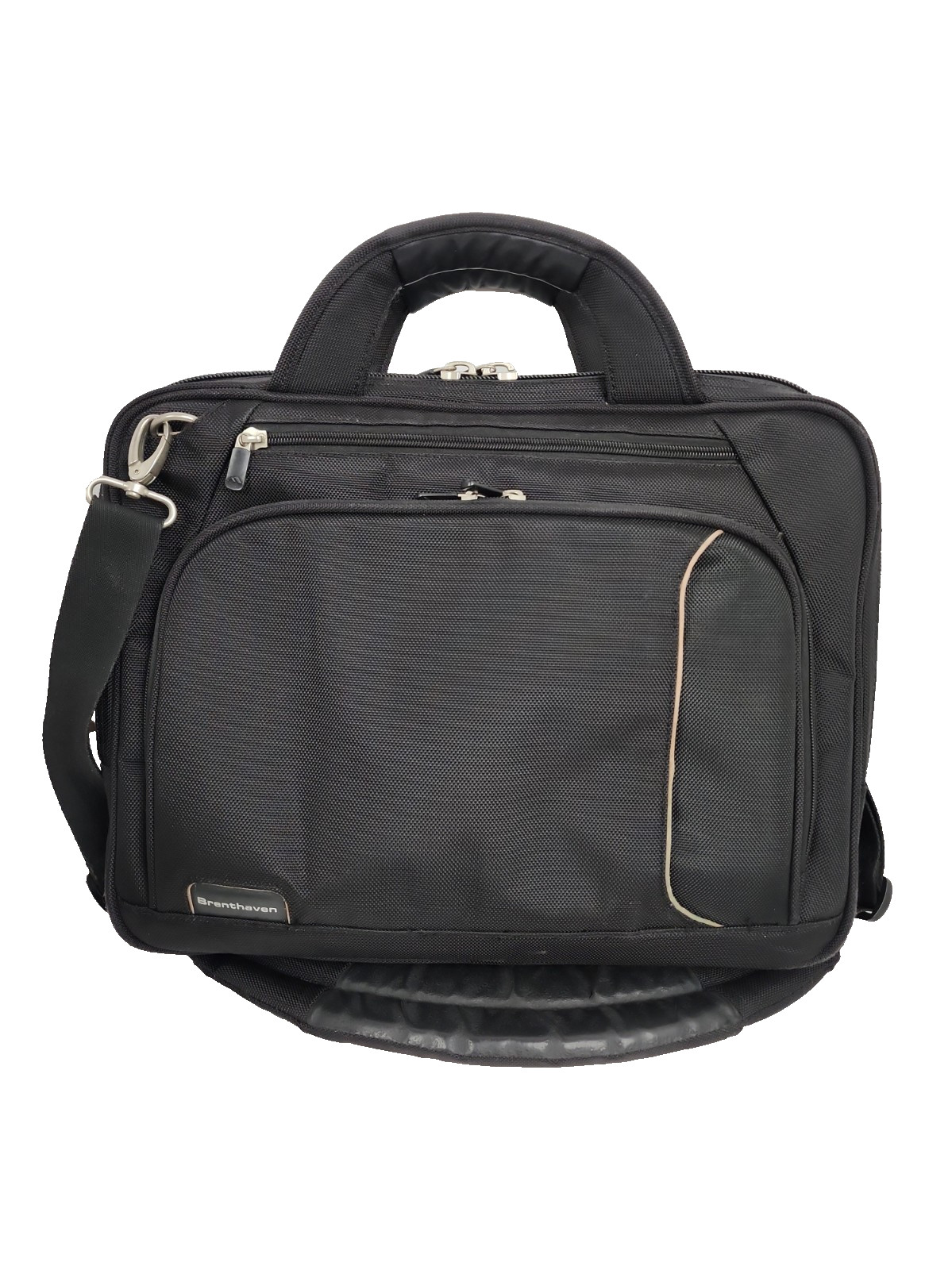 Brenthaven Prostyle II-XF Laptop Bag Briefcase X-Ray Proof Zero Impact Black 17"