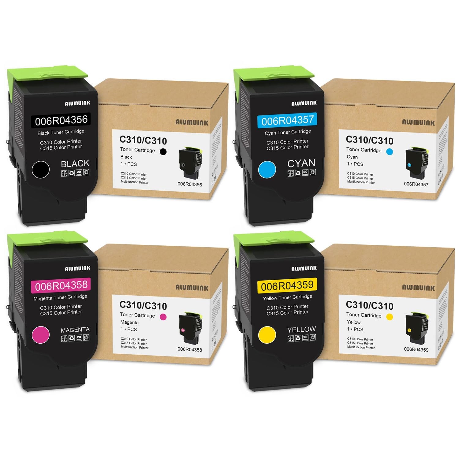High Yield Compatible TK-477 TK477 Toner Kit 1T02K30US0 Replacement for Kyocera
