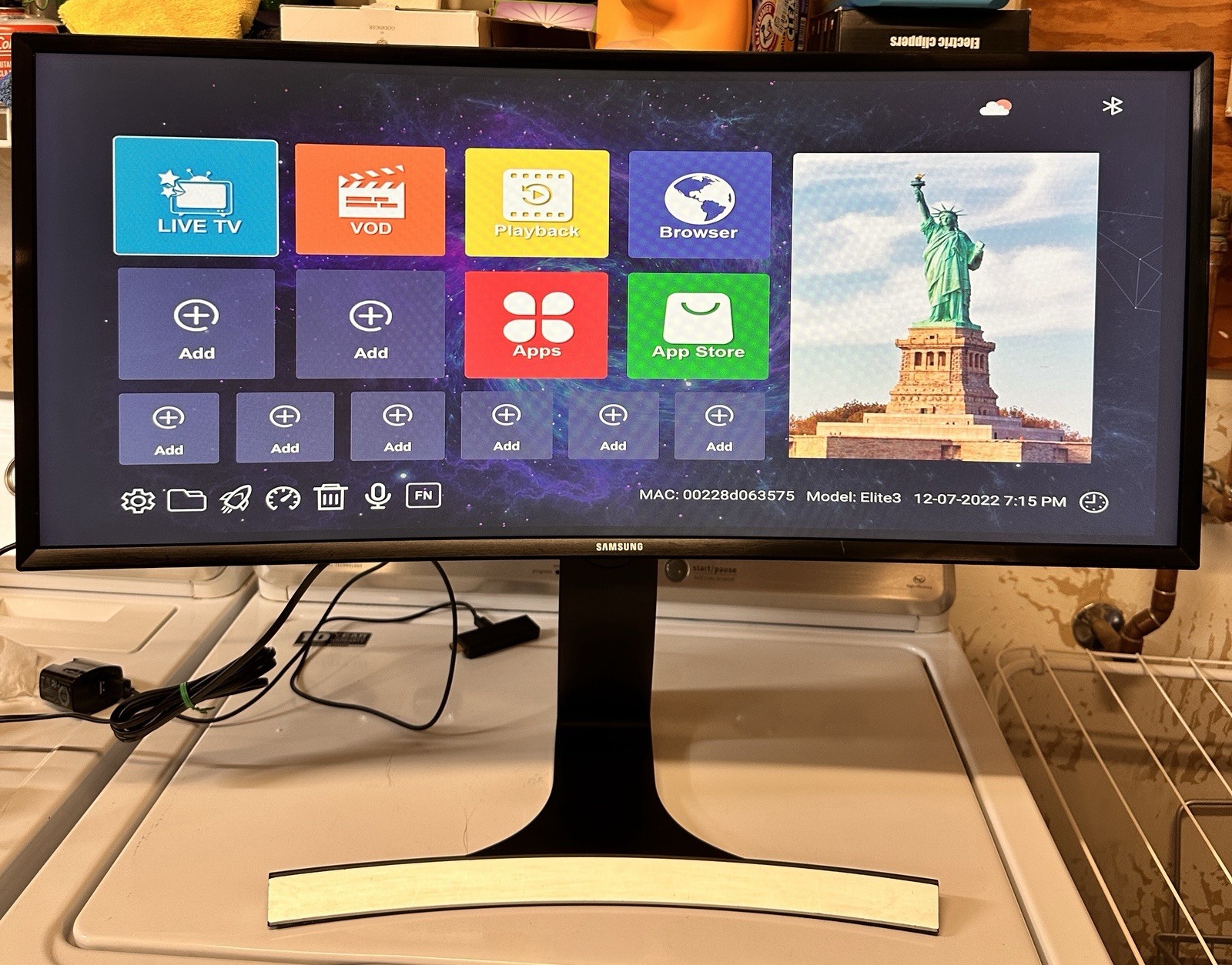Samsung 29 inch curved monitor 2560 x 1080 s29e790c